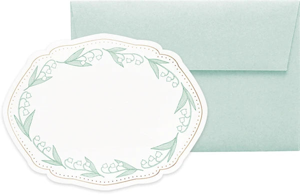 Matoka Greeting Card Charme Mini Card Set Lily Bell
