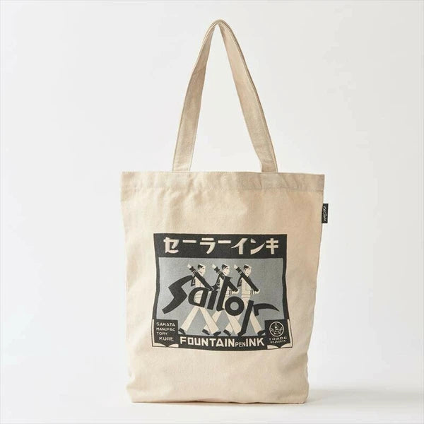 Nippan Old Resta Big Tote Bag - Sailor