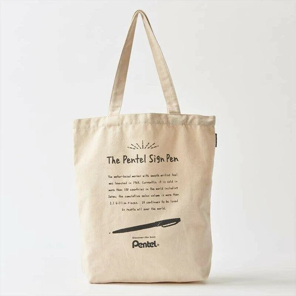 Nippan Old Resta Big Tote Bag - Pentel