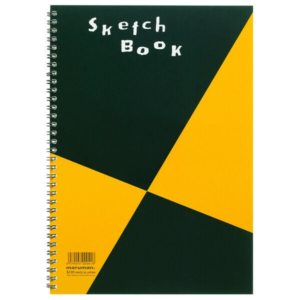 Maruman A4 Illustrated Sketchbook/Drawing Paper Linear Border