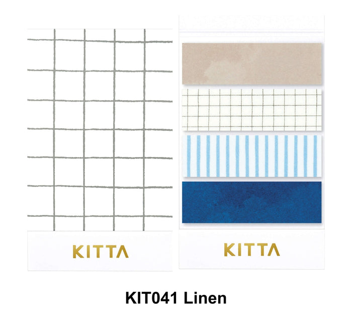 KITTA Washi Tape Linen