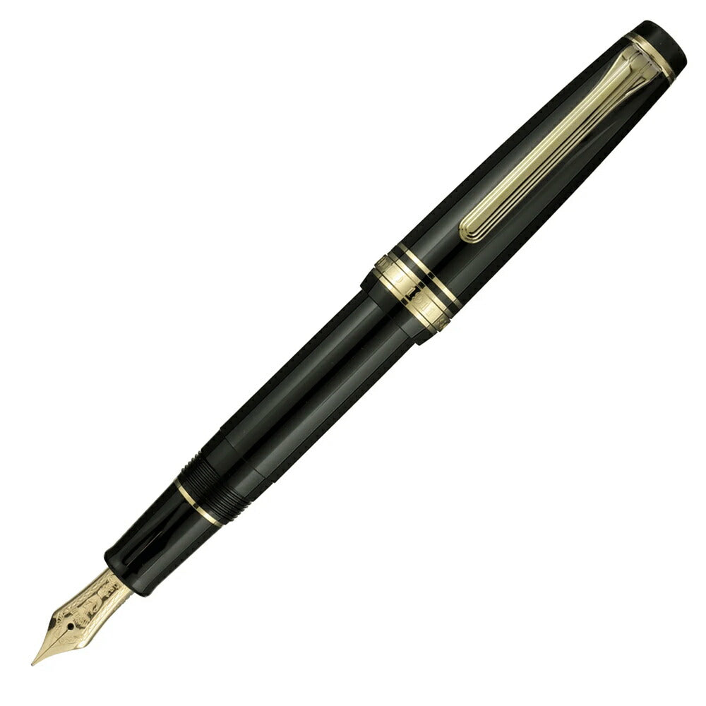 SAILOR Professional Gear Slim-Mini 万年筆 Sailor Pro Gear Slim Mini Fountain Pen- Black – Toronto Pen Shoppe