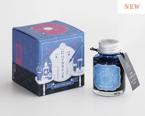 Teranishi Bottled Ink Taisho Roman 40ml - Night Time Soda