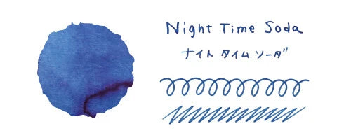 Teranishi Bottled Ink Taisho Roman 40ml - Night Time Soda