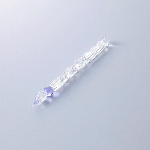 Gulfstream Glass Pen Baroque Short Size - Purple