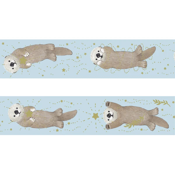Papier Platz Milina Washi Tape - Sea Otters