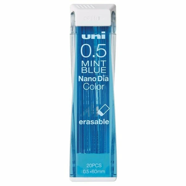 Mitsubishi Mechanical Pencil Refill 0.5mm - Mint Blue