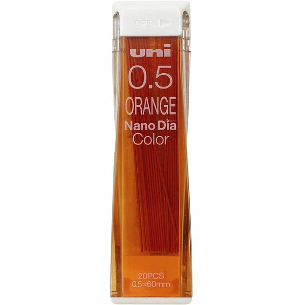 Mitsubishi Mechanical Pencil Refill 0.5mm - Orange