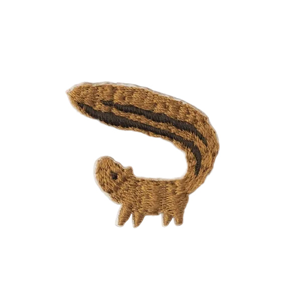Harawool Patch/Applique - Squirrel With Fluffy Tail