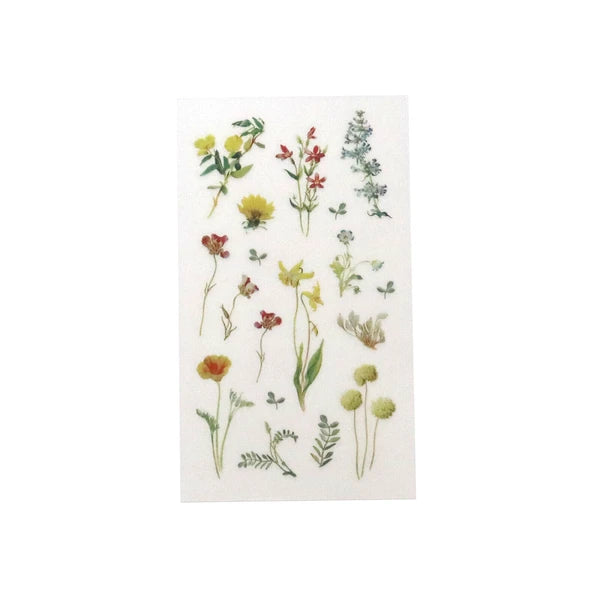 Irodo Paper Transfer Stickers - Wildflower