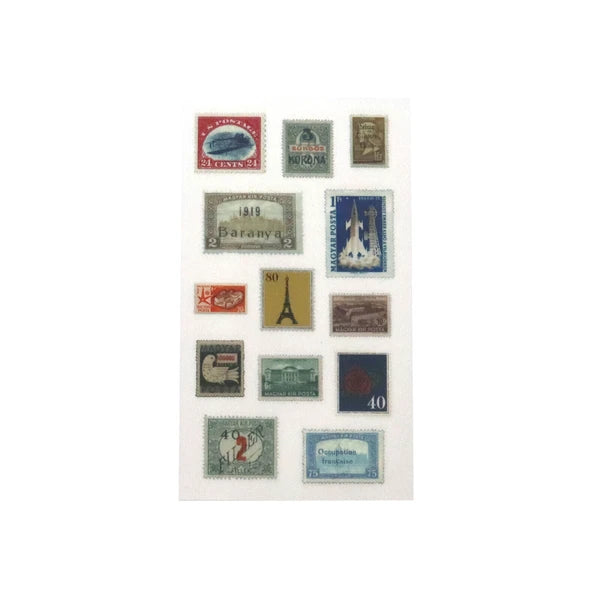 Irodo Paper Transfer Stickers - Postage Stamp