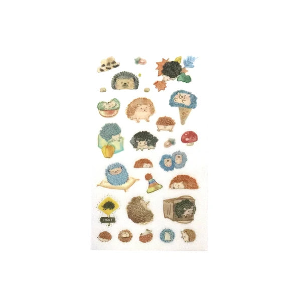 Irodo Paper Transfer Stickers - Harinezumi