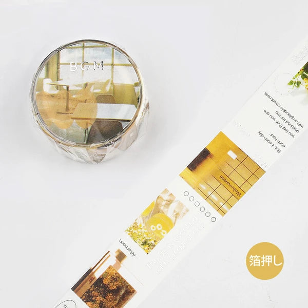 BGM Washi Tape Colour City - Yellow