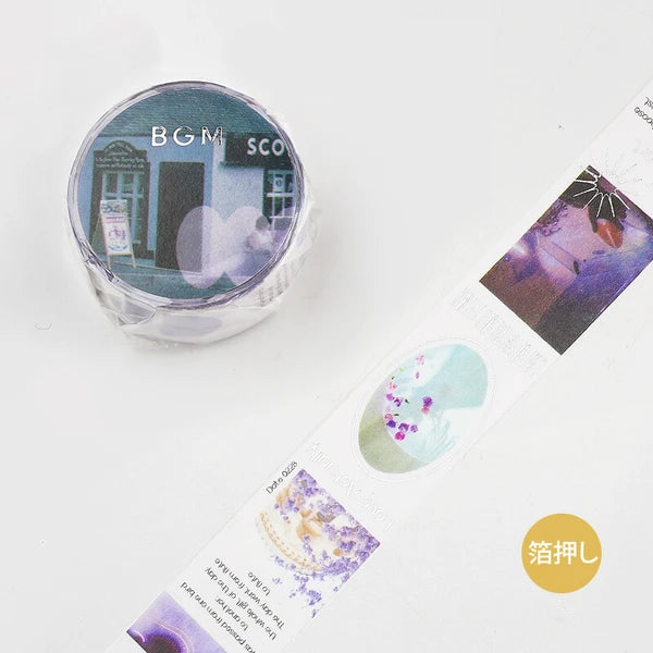 BGM Washi Tape Colour City - Purple