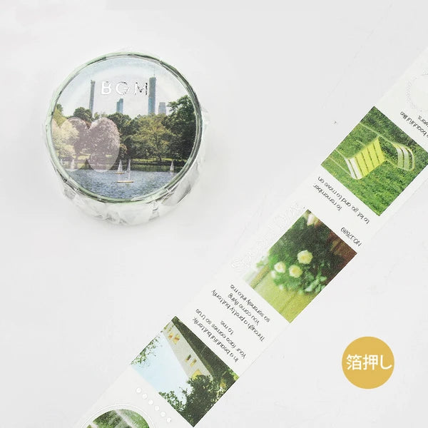 BGM Washi Tape Colour City - Green