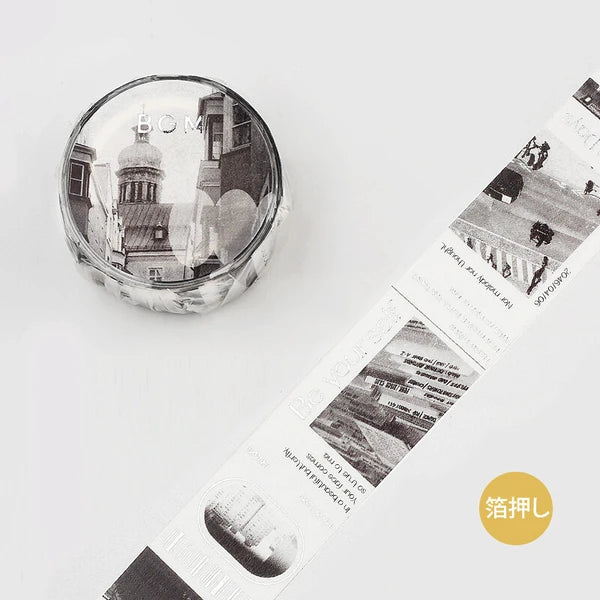 BGM Washi Tape Colour City - Gray