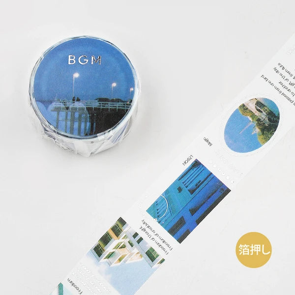 BGM Washi Tape Colour City - Blue