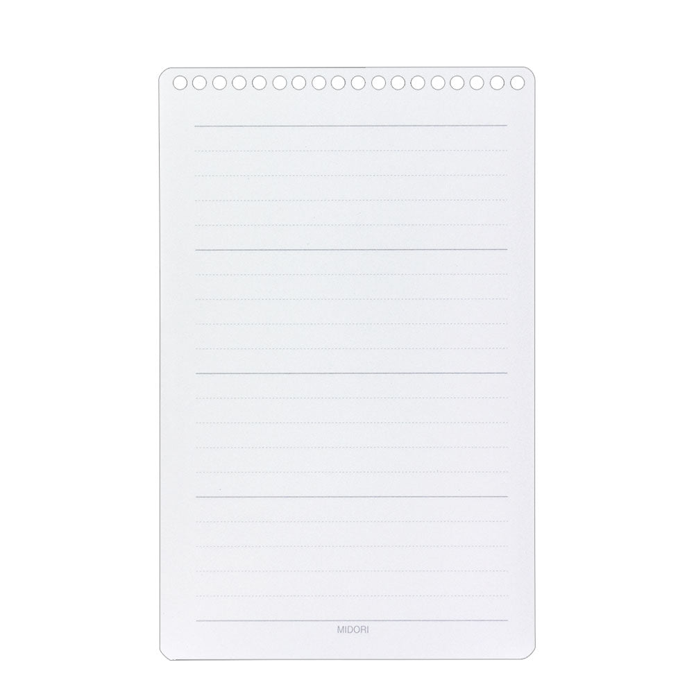 Memo Pad with Scale <M> Red