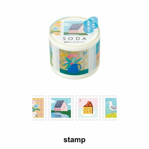 Soda Width 30mm stamp