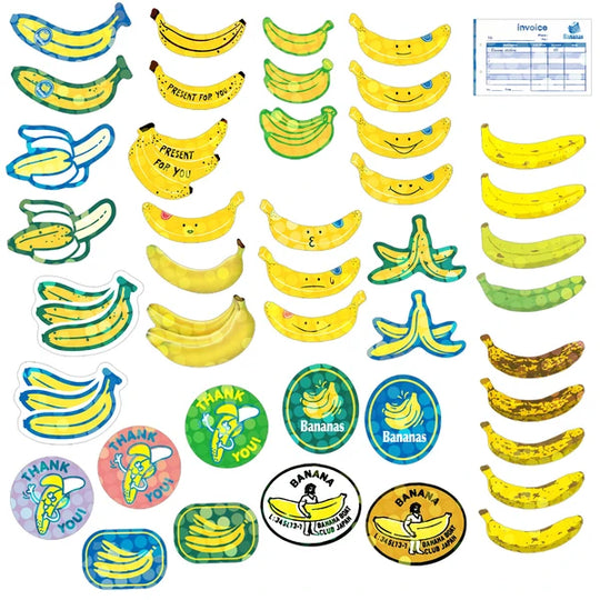 Haco Boxed Flake Stickers- Banana