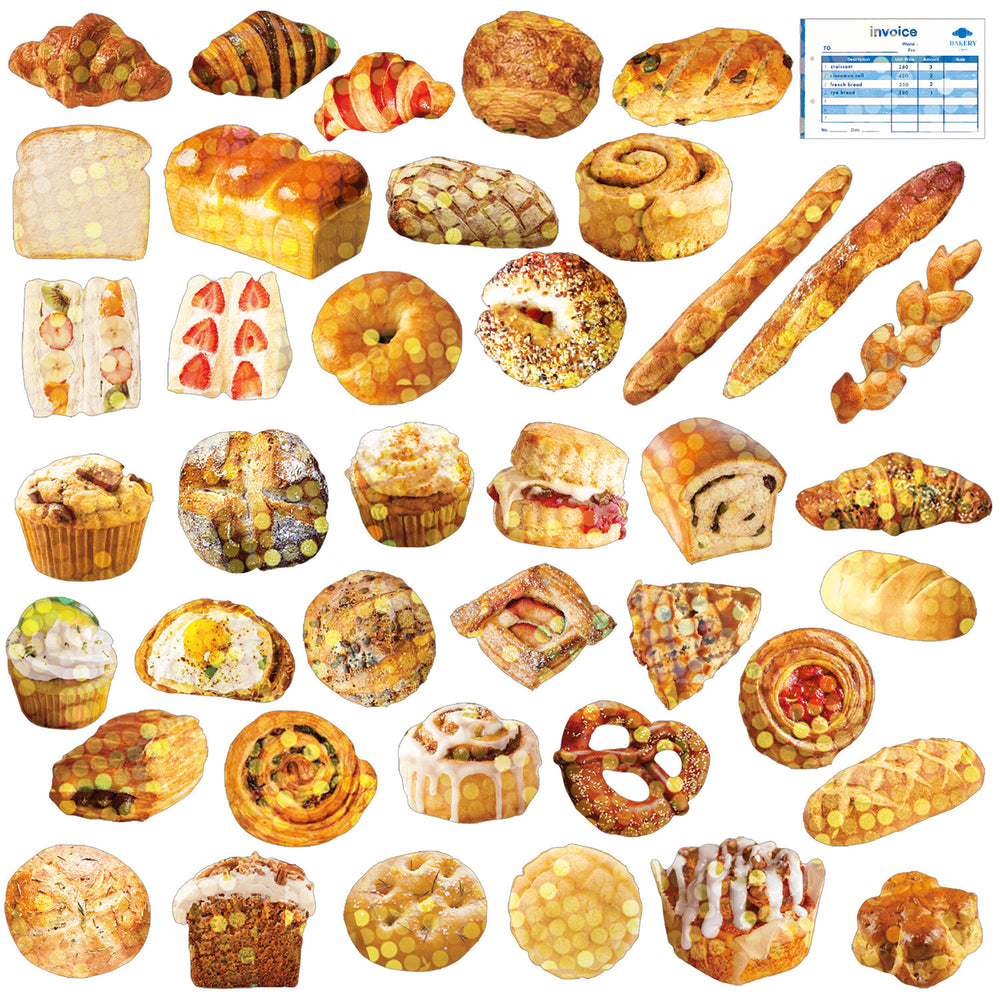 Haco Boxed Flake Stickers- Bakery