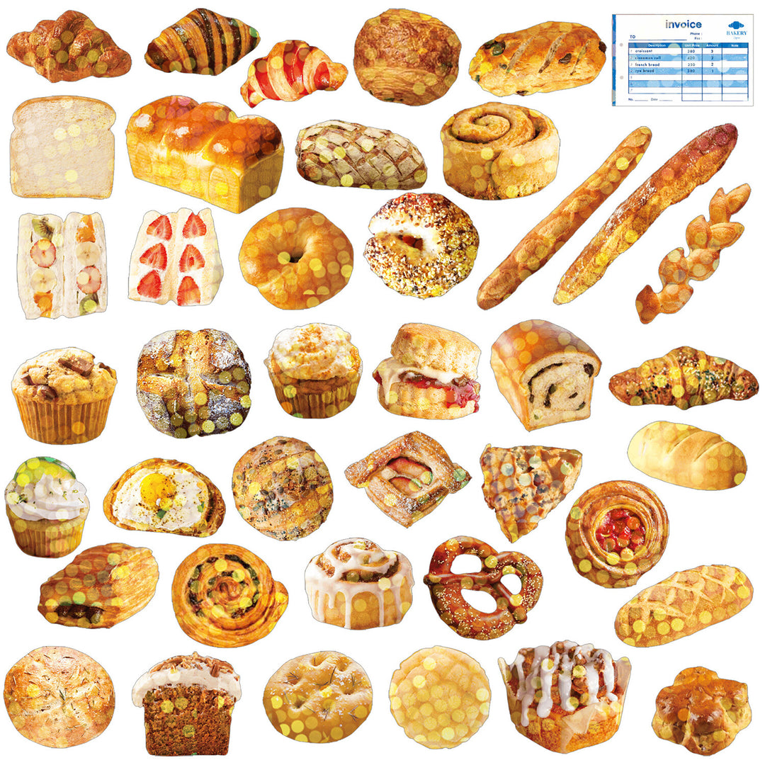 Haco Boxed Flake Stickers- Bakery