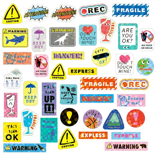 Haco Boxed Flake Stickers- Signage