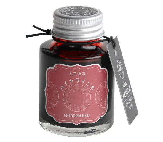 Teranishi Taisho Roman Hai Kara Ink Modern Red