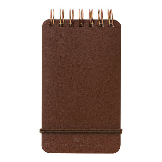 WM Ring Memo Grain Dark Brown
