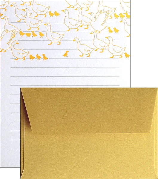 Matoka Ah La La Letter Set Ducks
