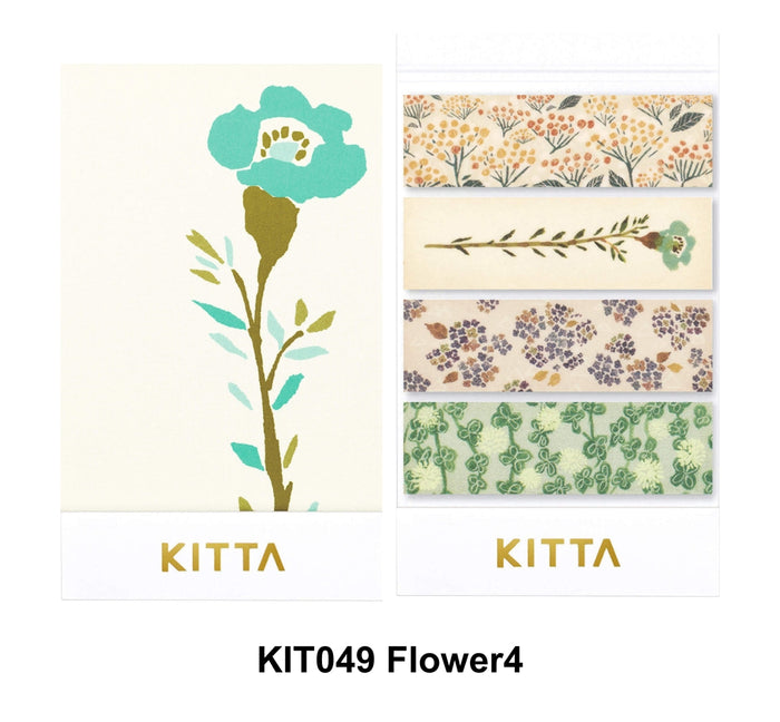 KITTA Washi Tape Flower4
