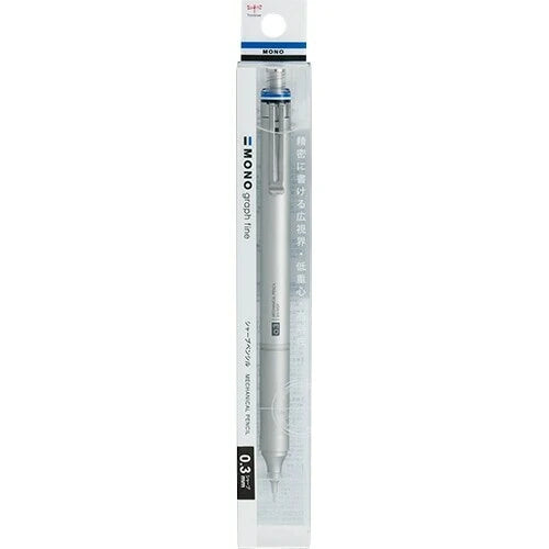 Tombow  Monograph Fine Mechanical Pencil 0.3mm - Silver