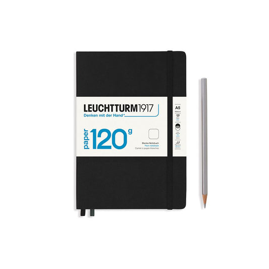 Leuchtturm1917 A5 Medium 120g Notebook - Black