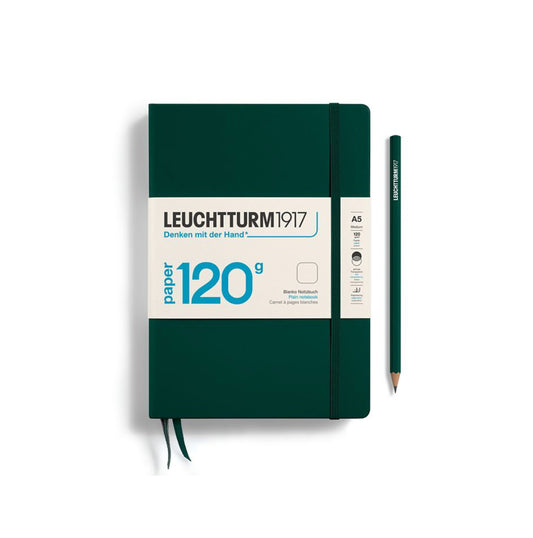 Leuchtturm1917 A5 Medium 120g Notebook - Forest Green