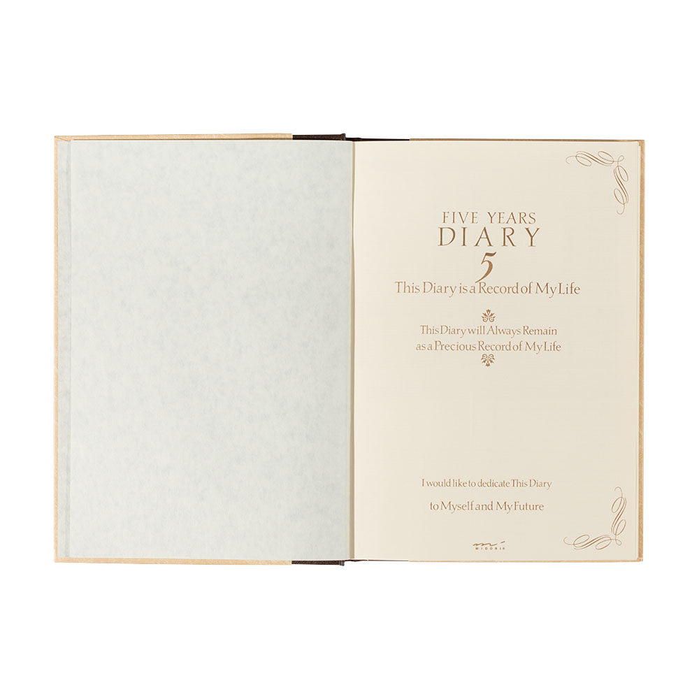 Midori 5-Year Diary Classic