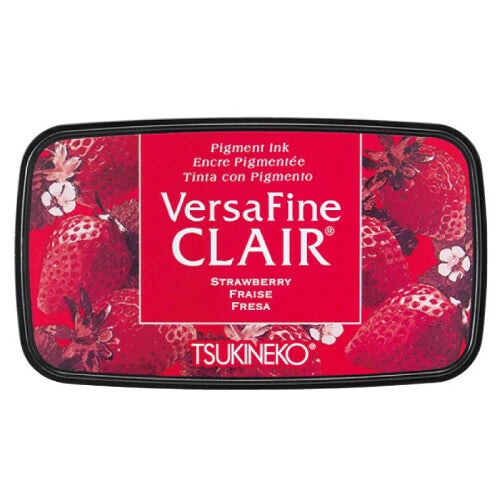 Versafine Clair Decoration Stamp- Strawberry