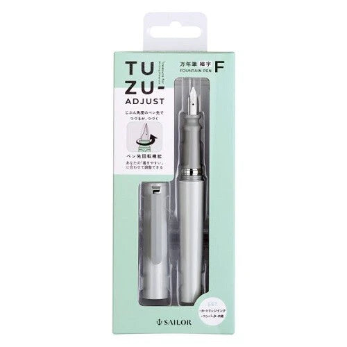 SAILOR Fountain Pen TUZU ADJUST Fine Type - Gray