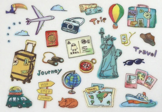 Irodo Fabric Transfer Stickers - Journey