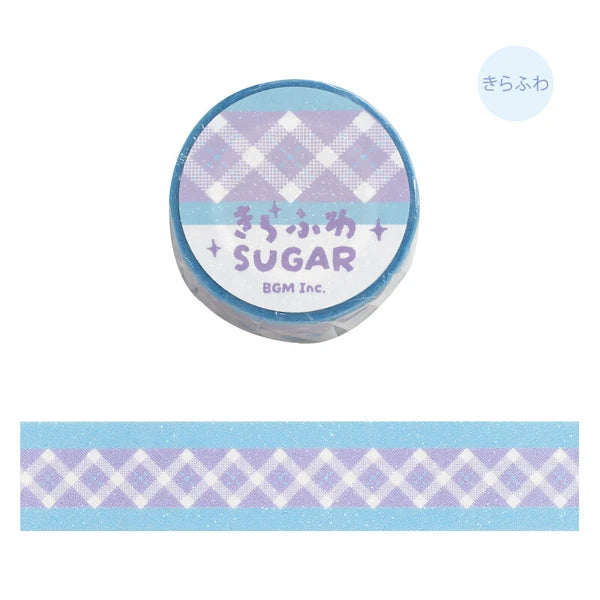 BGM Washi Tape Check - Lavender