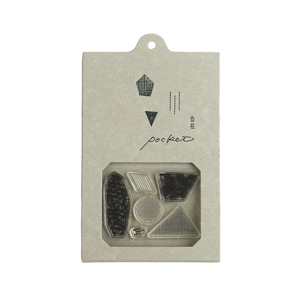 JIZAI Clear Stamp POCKET Texture 02