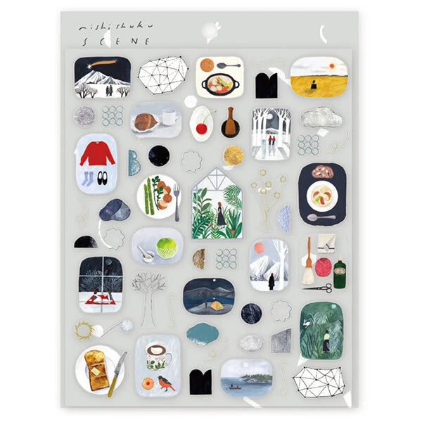 Hyogensha Stickers Cozyca - Scene