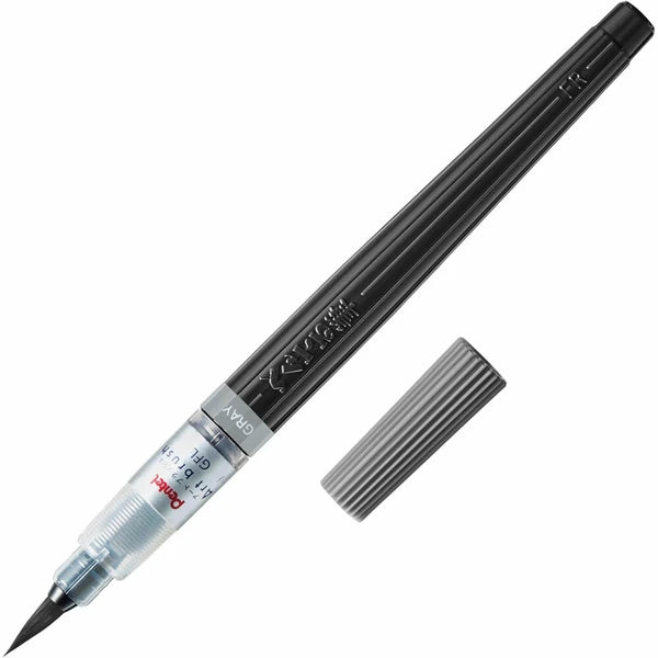 Pentel Brush Pen Art Brush - Gray