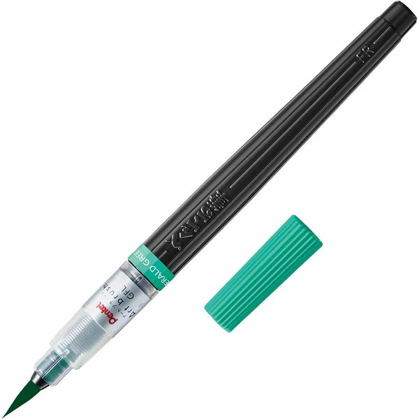 Pentel Brush Pen Art Brush - Emerald Green