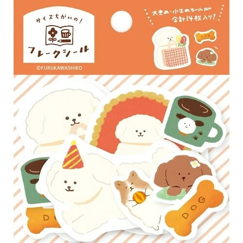 Furukawa Shiko Flake Sticker - Canine