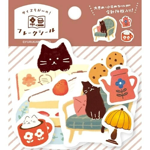Furukawa Shiko Flake Sticker - Mattering Time