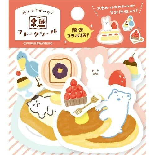 Furukawa Shiko Flake Sticker - Limited Collaboration