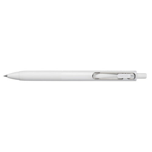 Mitsubishi Uniball One Creative Color Gel Ink Ballpoint Pen - White 0.5mm