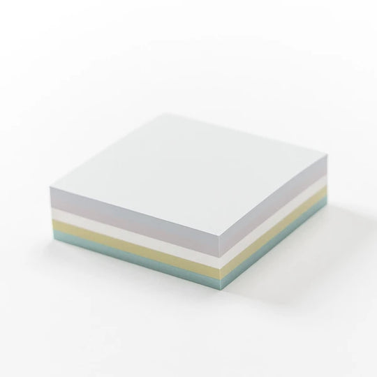 TAKEO PAPER PRODUCTS Standard Memo Block - NT Rasha 5 Colours