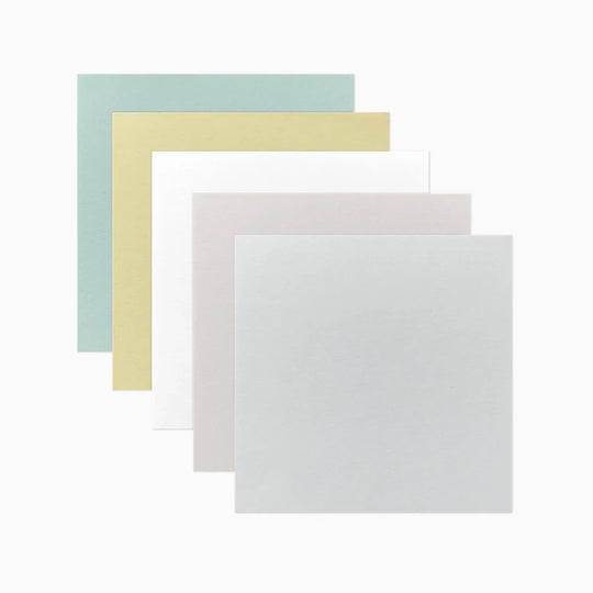 TAKEO PAPER PRODUCTS Standard Memo Block - NT Rasha 5 Colours