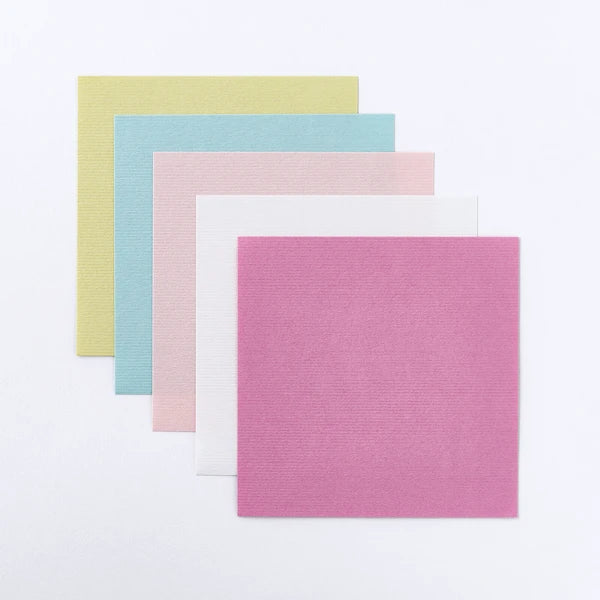 TAKEO PAPER PRODUCTS Standard Memo Block - Mohuru 5 Colours